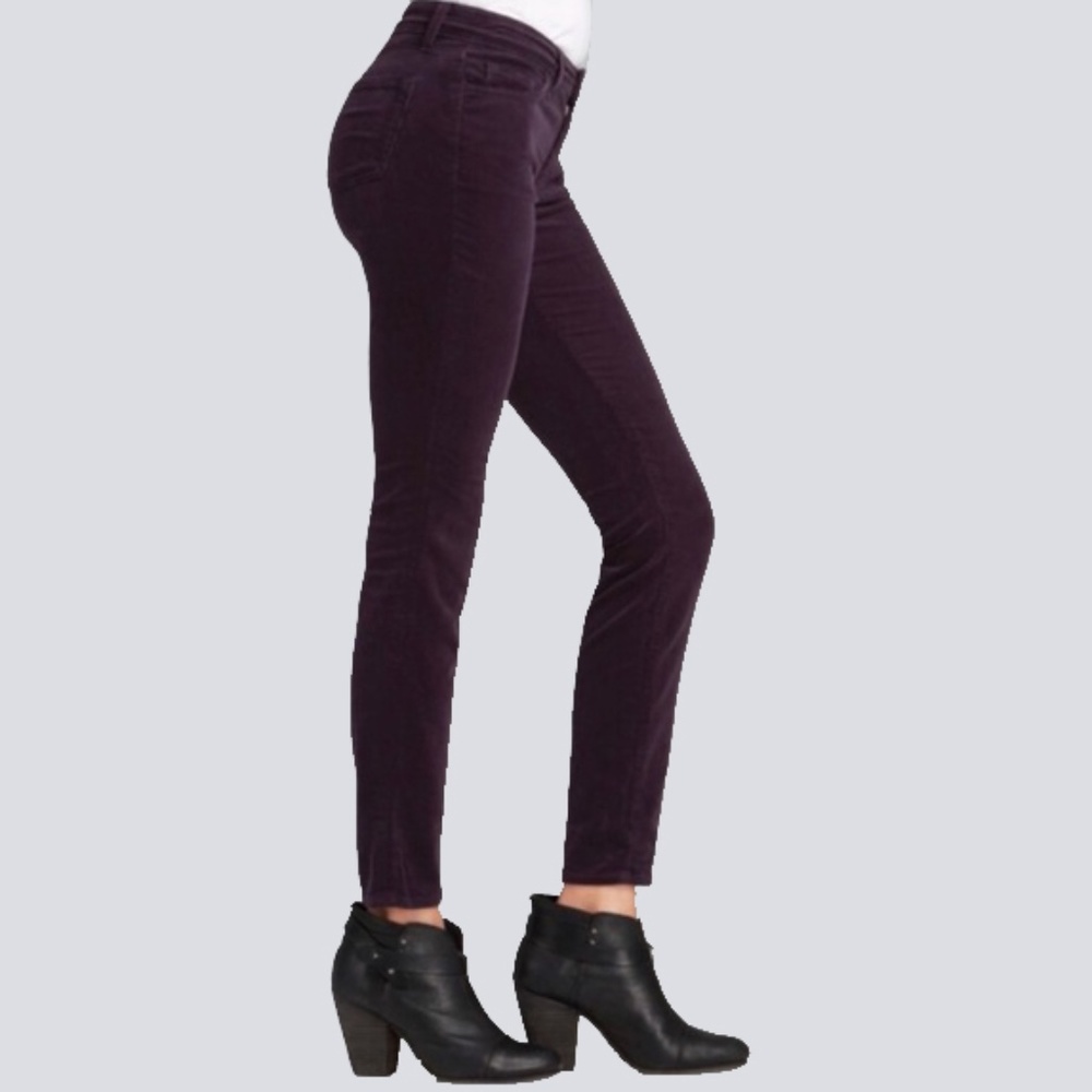 AEO Purple Super Stretch Corduroy Jegging Pants